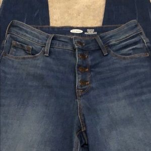 Old Navy Supper skinny high rise jeans